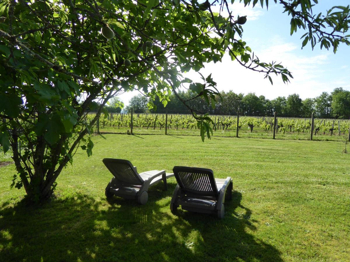 La Vigneraie De Laura: Gite Entre Vignes Et Chenes Sainte-Colombe  Kültér fotó